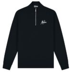 Malelions Turtle Half Zip Sweater Zwart