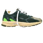Mercer Amsterdam The Re-Run Suede 2000 Sneaker Donker Groen