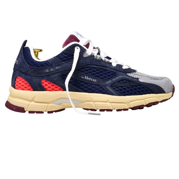 Mercer Amsterdam The Re-Run Suede 2000 Sneaker Navy