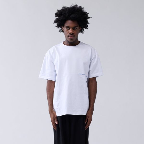 New Amsterdam Surf Association Back Zip T-shirt Wit