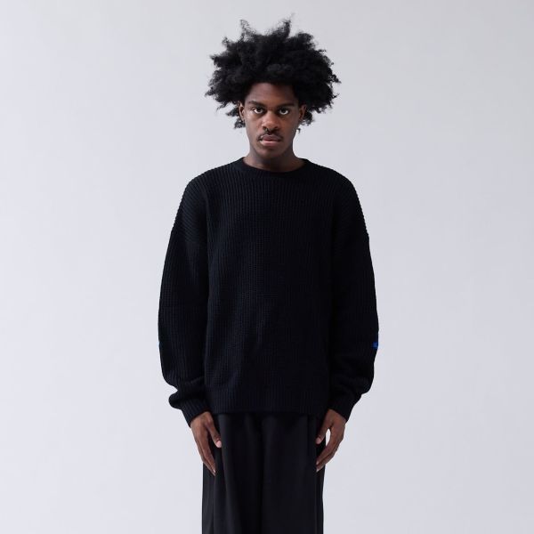 Don't Waste Culture Xavi Sweater Washed Zwart | Mezaldy.com