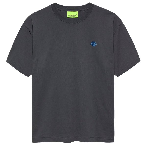 New Amsterdam Surf Association Mini Logo T-shirt Antraciet