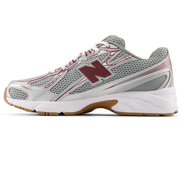 New Balance 740 Sneaker Grijs/Rood