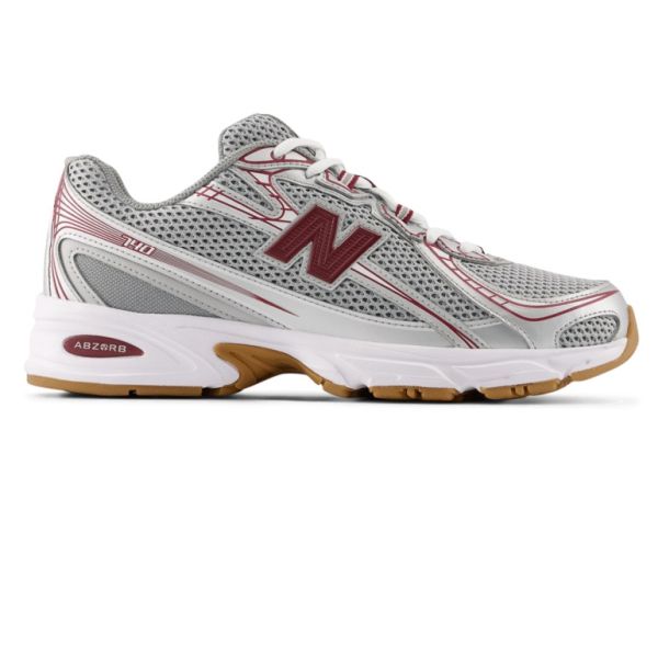 New Balance 740 Sneaker Grijs/Rood