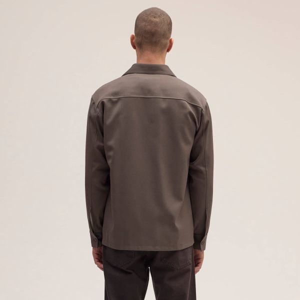 NN.07 Freddy Overshirt Bruin