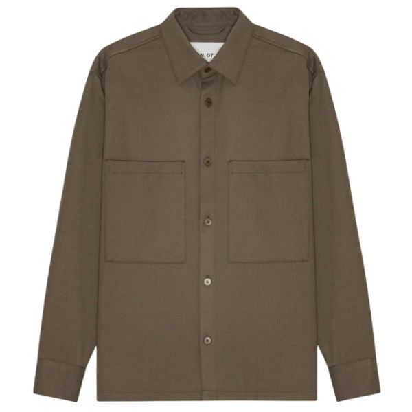 NN.07 Freddy Overshirt Bruin