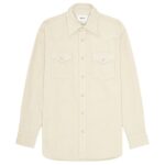 NN.07 Ricky Corduroy Overshirt Off White