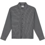 Olaf Checked Boxy Overhemd Grijs