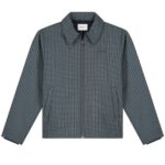 Olaf Checked Padded Coach Jack Navy