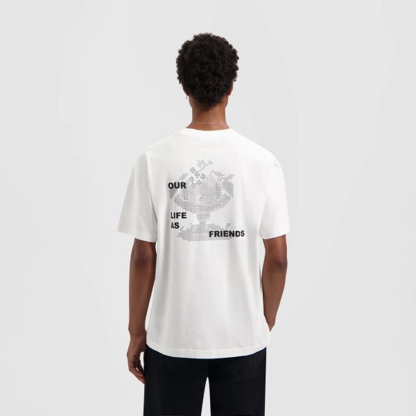 Olaf Crafted Fruit Bowl T-shirt Wit