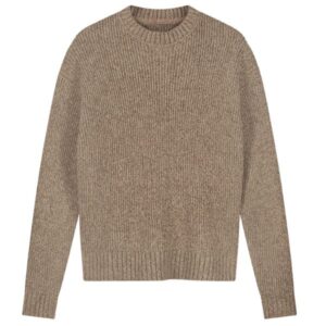 Olaf Essential Melange Knitted Sweater Beige