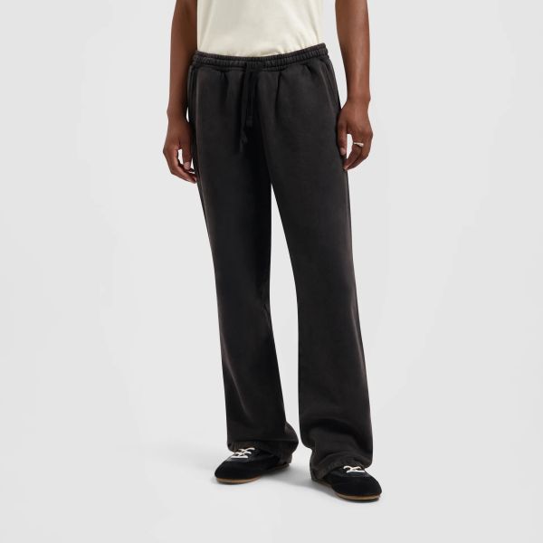 Olaf Washed Signature Straight Leg Trainingsbroek Antraciet