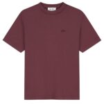 Olaf Washed Signature T-shirt Bordeaux