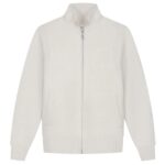 Olaf Zip Through Knitted Mock Vest Off White