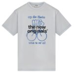 The New Originals Op De Fiets T-shirt Wit