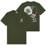 The New Originals Postal Bee T-shirt Donker Groen