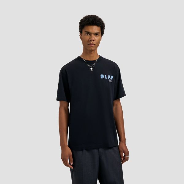 Olaf Paint Olaf T-shirt Zwart