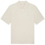 Olaf Signature Pique Polo Off White