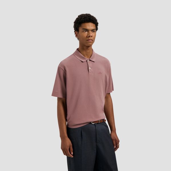 Olaf Signature Pique Polo Roze