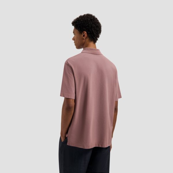 Olaf Signature Pique Polo Roze