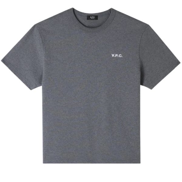 A.P.C. Boxy Petit VPC T-shirt Antraciet