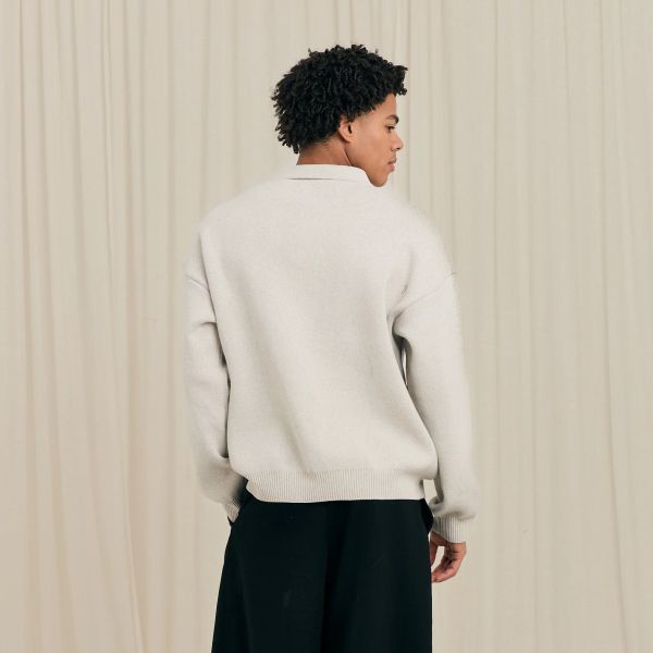 Arbor Antwerp Zipper Vest Beige