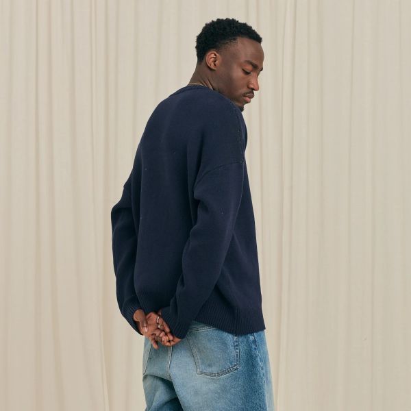 Arbor Antwerp Cami Knit Sweater Navy