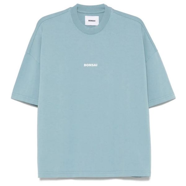 Bonsai Box Logo T-shirt Blauw