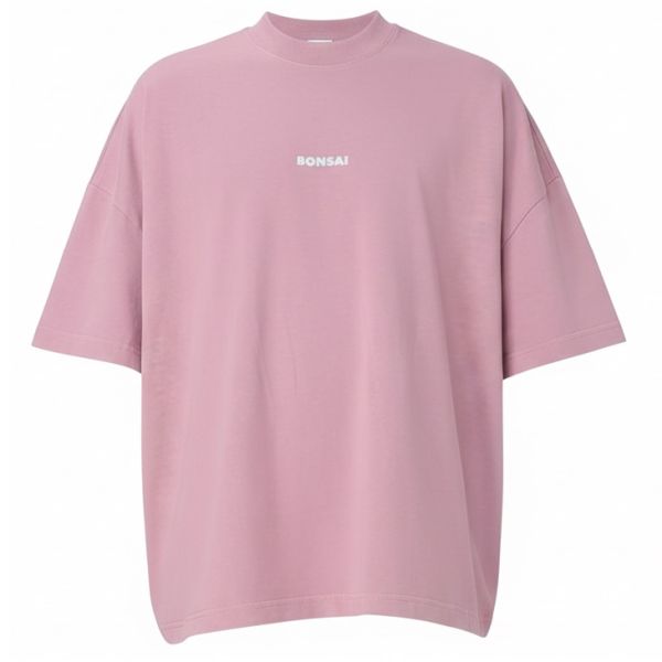 Bonsai Box Logo T-shirt Roze