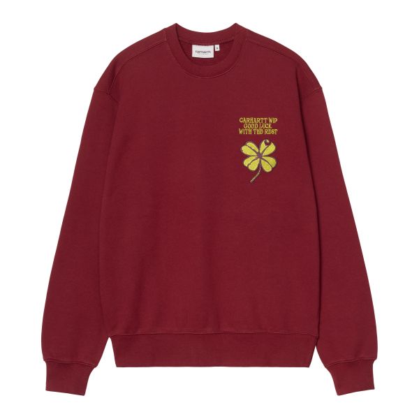 Carhartt WIP Clover Sweater Bordeaux