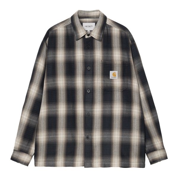 Carhartt WIP Harlin Overhemd Donker Blauw