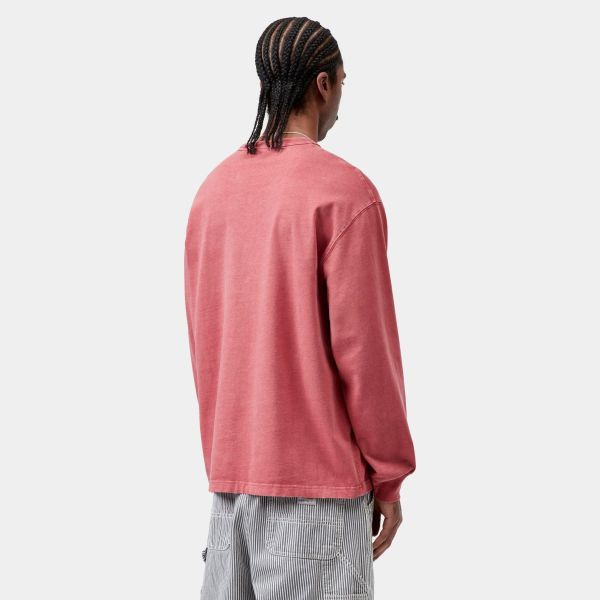 Carhartt WIP Torion Pocket Longsleeve T-shirt Roze