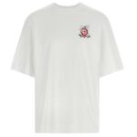 Casablanca Dragonfly Floral Oversized T-shirt Wit