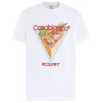 Casablanca Tennis Club Icon T-shirt Wit
