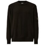 CP Company Lambswool GRS Knit Sweater Zwart