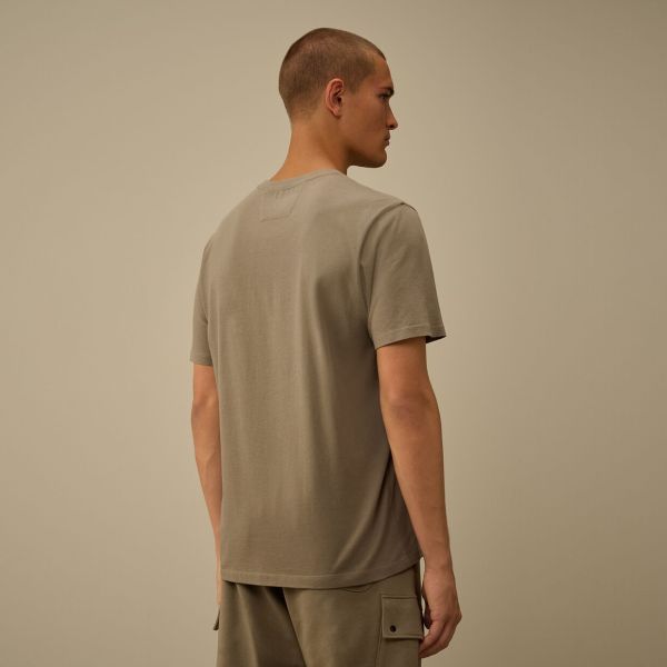 CP Company Logo Patch T-shirt Grijs