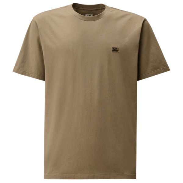 CP Company Logo Patch T-shirt Grijs