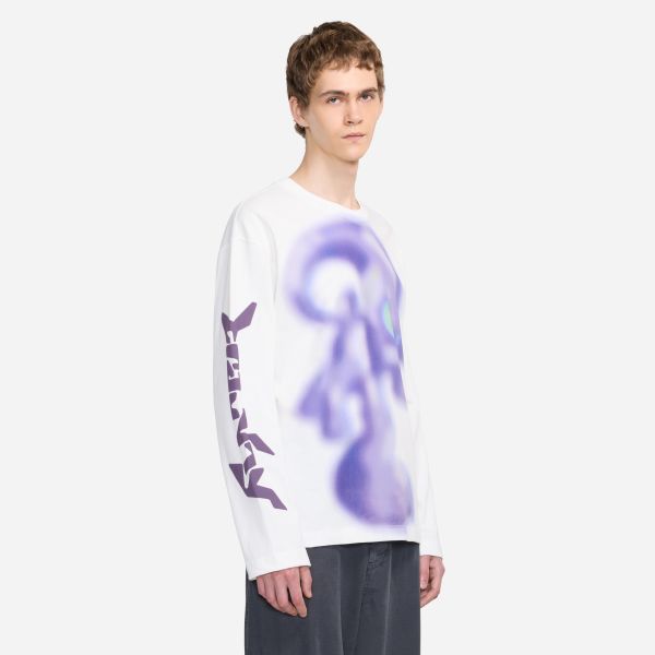 Flâneur Alien Longsleeve T-shirt Wit
