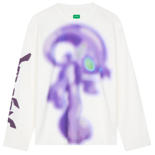 Flâneur Alien Longsleeve T-shirt Wit
