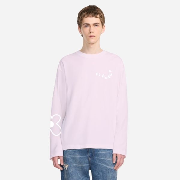 Flâneur Blossom Longsleeve T-shirt Roze