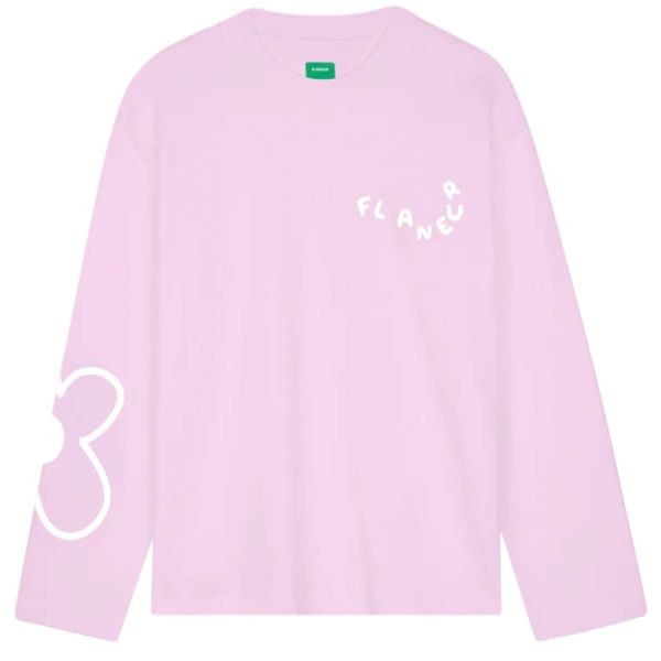 Flâneur Blossom Longsleeve T-shirt Roze