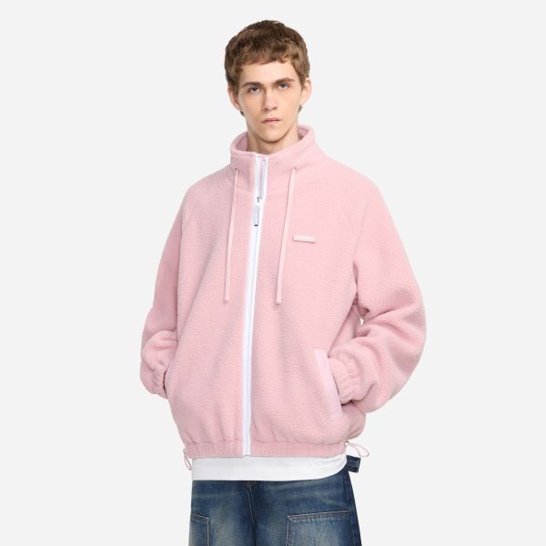 Flâneur Fleece Jack Roze