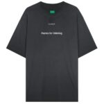 Flâneur Listening T-shirt Zwart