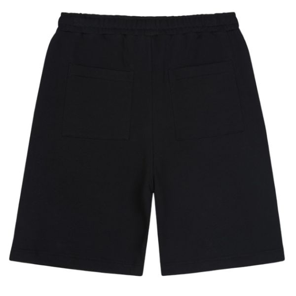 Flâneur Organic Flower Korte Broek Zwart/Blauw