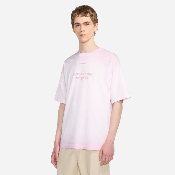 Flâneur Playlist T-shirt Roze