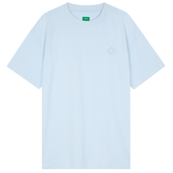 Flâneur Rubber Blossom T-shirt Licht Blauw