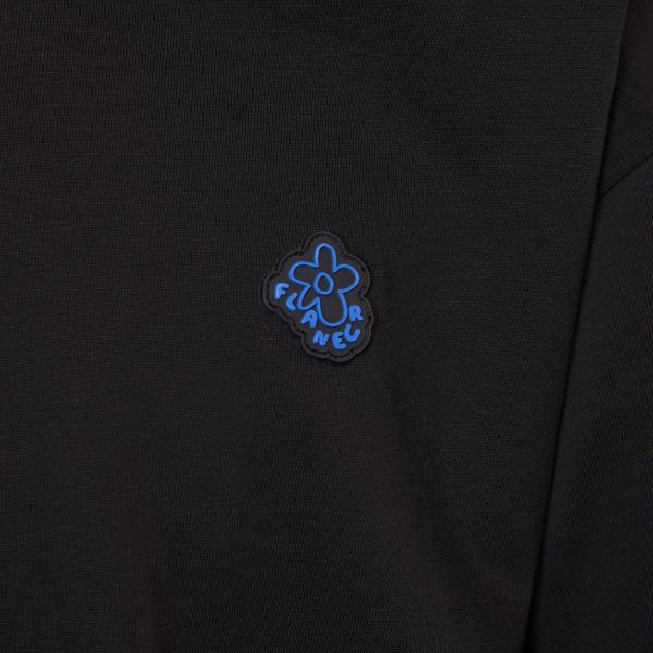 Flâneur Rubber Blossom T-shirt Zwart