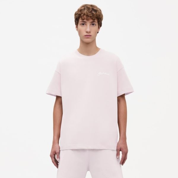 Flâneur Signature T-shirt Roze