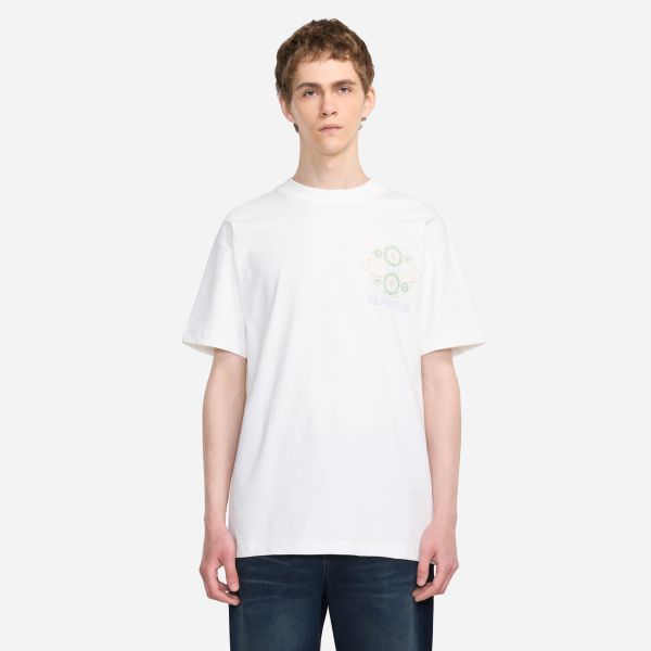 Flâneur Speaker T-shirt Wit