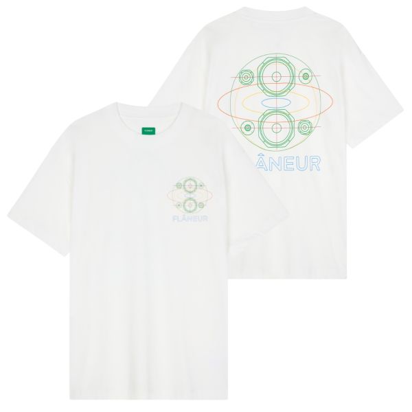 Flâneur Speaker T-shirt Wit